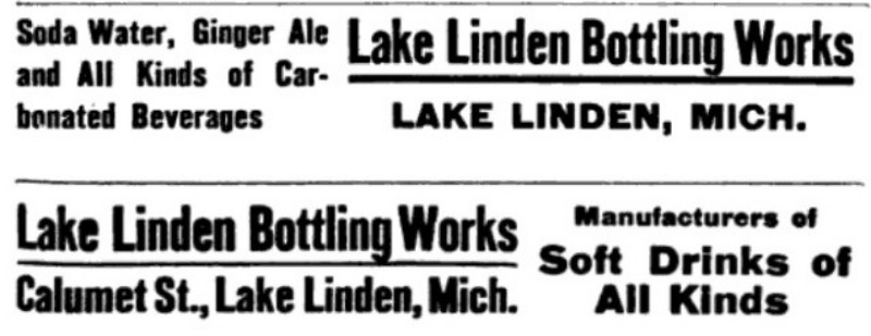 Polk directory ad - <i>Houghton County Directory 1916-1917</i>